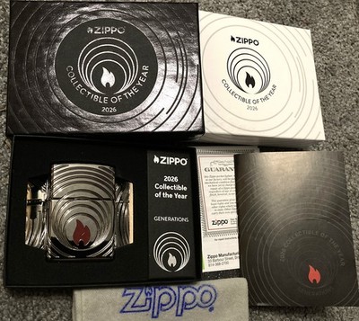 COLLECTIBLE OF YEAR 2026 Armor EPOXY Black Ice USA COTY  Zippo Lighter 47218 LE