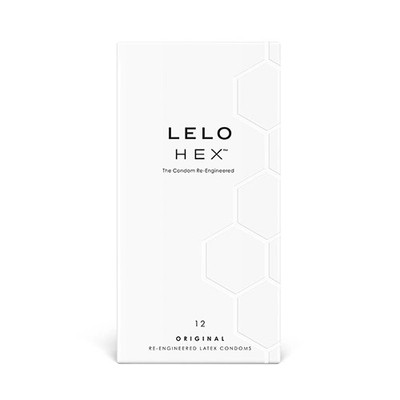Lelo Hex Original Kondome 12 Stück latexfrei ultradünn