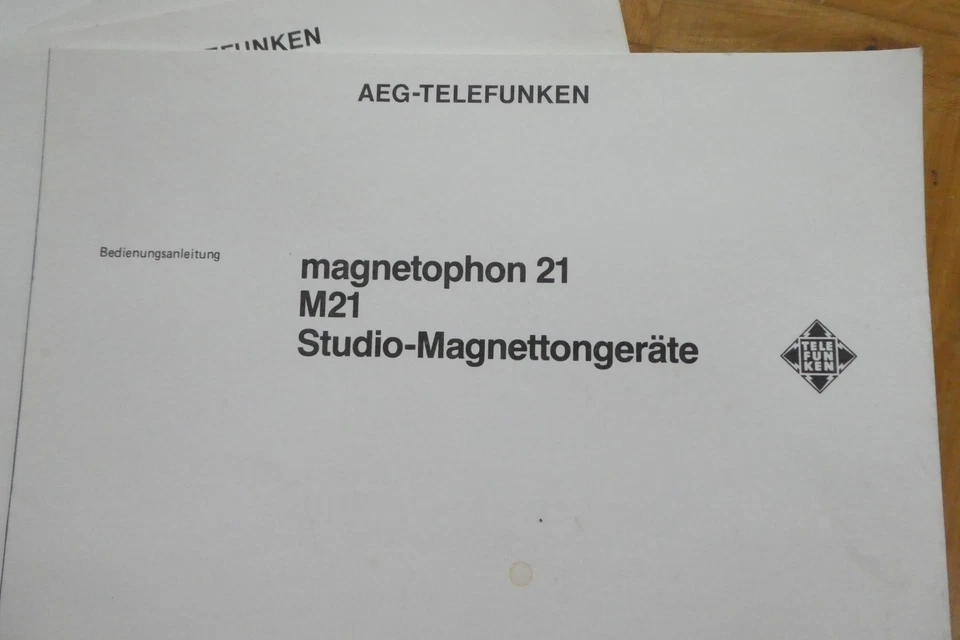 Telefunken M21 Übersichtsschaltplan, Bedienungsanleitung und Beschreibung - Bild 4 von 4