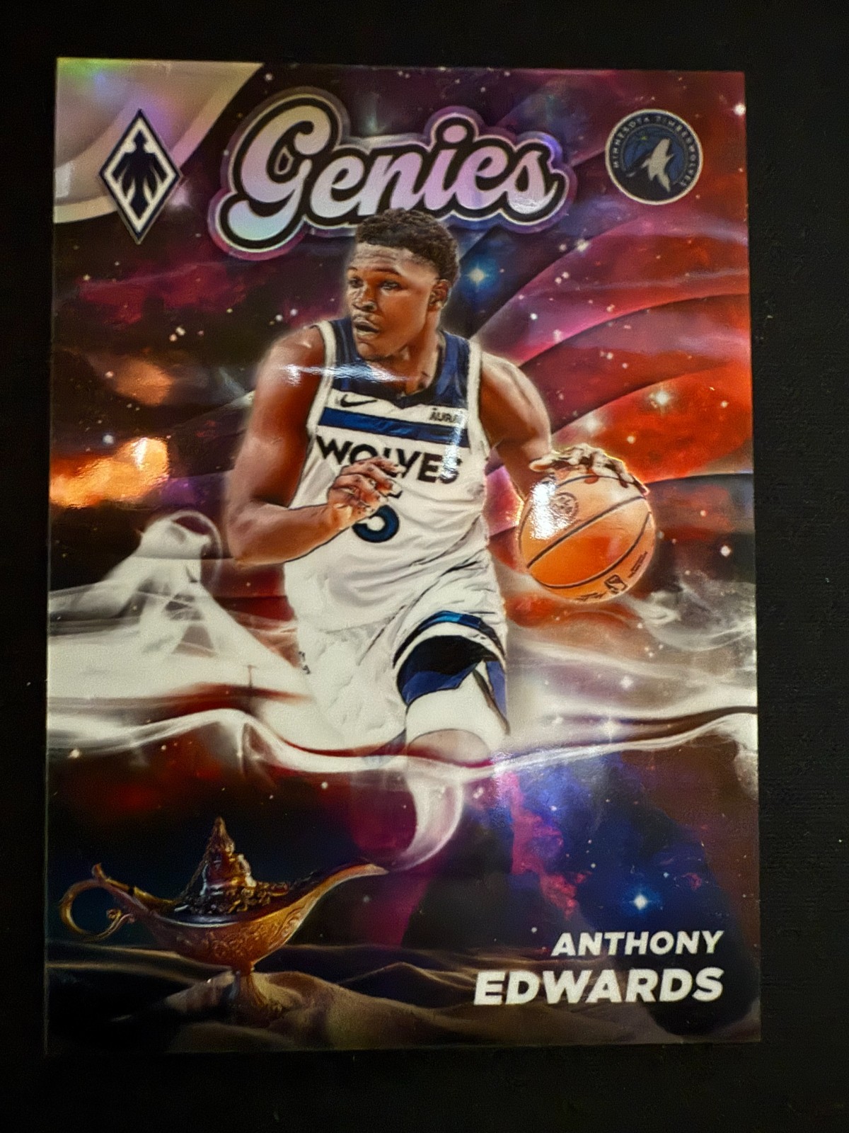 2023-24 PANINI PHOENIX ANTHONY EDWARDS GENIES CASE HIT SSP #15 