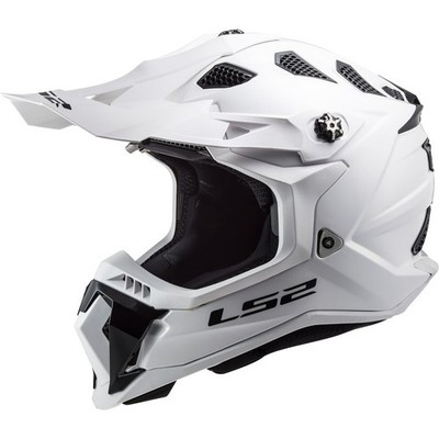 LS2 White/Black Subverter Evo Helmet ( Small ) 700-1022