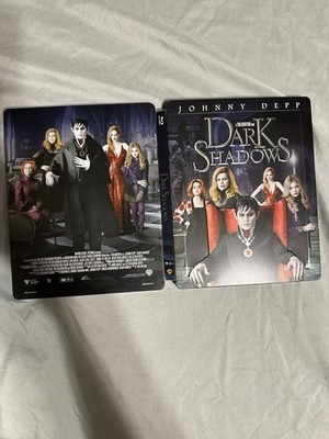 Dark Shadows (Tim Burton, Johnny Depp) Blu-Ray Steelbook Eu Import Embossed!