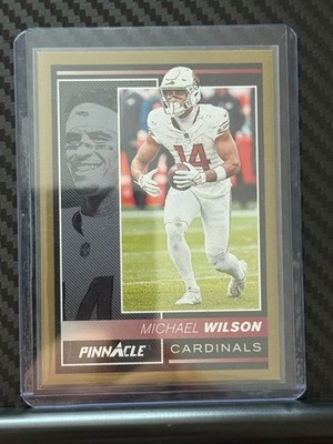 2024 Panini ENCORE Michael Wilson #2 3/10 AZ CARDINALS