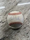 HOF + Pete Rose Multi-signed Baseball Musial,Snider,Feller,Koufax,Kaline,Spahn