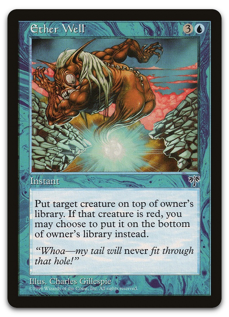 Ether Well (LP) Mirage MIR Magic MTG