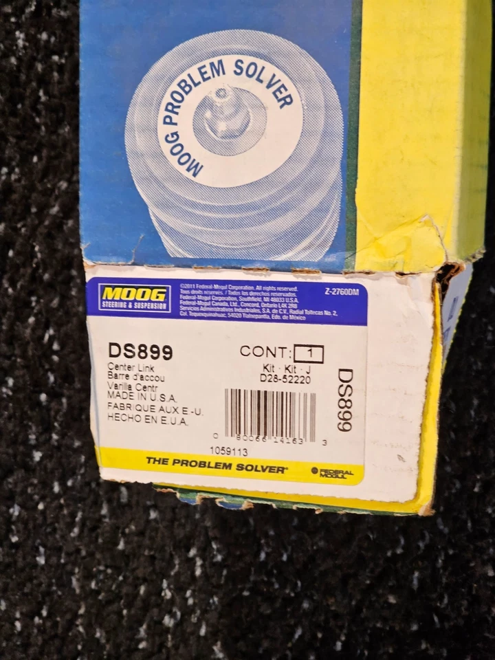 Eslabón central de dirección delantera MOOG DS899 para Buick Roadmaster 1991-1996 Foto 2 de 4