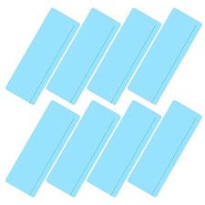 8pcs Guided Reading Highlight Strips Colored Overlays Bookmark Reading Tracking