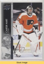 2021-22 Upper Deck Series 1 French Carter Hart #135 READ 0qr0