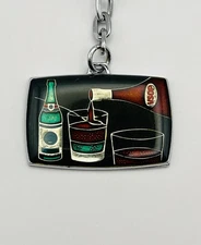 PORTE CLÉ - FLOATER - V.S.O.P / Cocktail Canada / CHAMAGNE ! Whisky, Keychain 