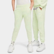 NWT NIKE FD3008 303 Youth Kids CLUB FLEECE JOGGERS GREEN Pants Size XS