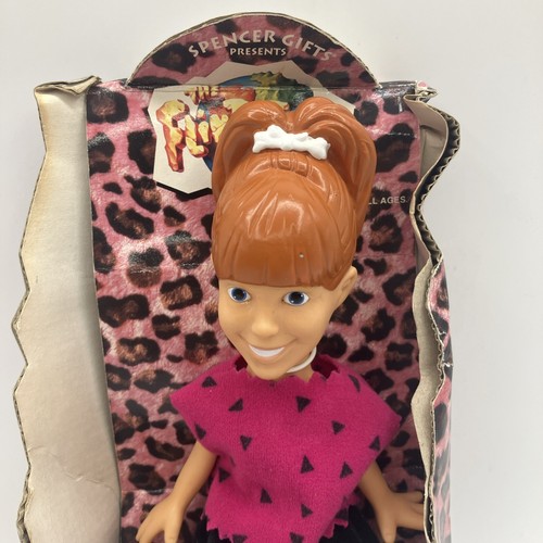 Lote de muñecas de peluche de vinilo Dakin de la película de Los Picapiedra Fred Flintstone Barney Pebbles - Imagen 15 de 23