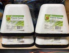 4x Duck Outdoor Faucet Cover Outside Cold Weather Freeze Winter Protection Foam