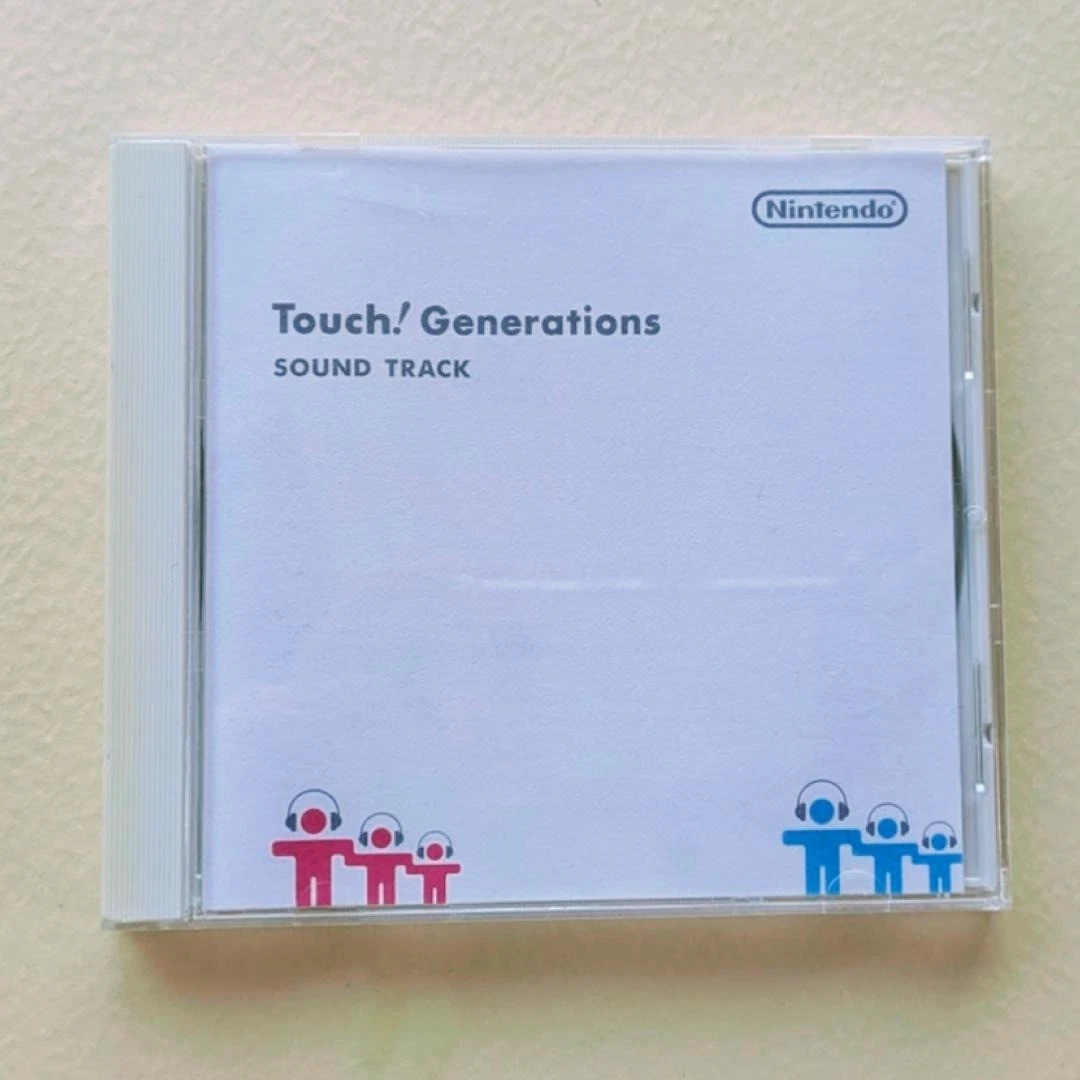 CLUB NINTENDO Touch! Generation s Sound Track Soundtrack Limited Nintendo Touch! Generationsサウンドトラック