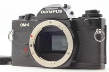 Works  Near MINT  Olympus OM-4 35mm SLR Film Camera Black Body Only From JAPAN