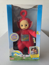 Playskool Teletubbies Tummy Glow Po Plush Doll Light-Up in Opened Box