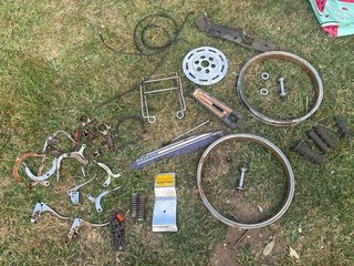 Mk2 Raleigh Chopper Parts Job Lot Spares for Restoration Vintage Bike
