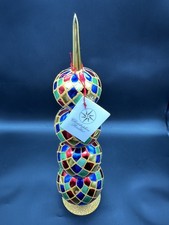 1989 CHRISTOPHER RADKO HARLEQUIN TREE TOPPER ...