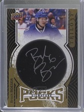2017-18 Upper Deck Trilogy Signature Pucks Brock Boeser #SP-BB Auto 7b5
