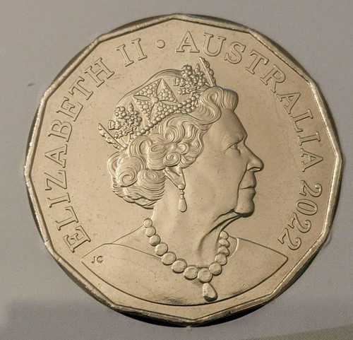 2022 Australian BABY set - Fifty 50c cent coin - COAT OF ARMS COA UNC ex RAM set - Picture 3 of 3