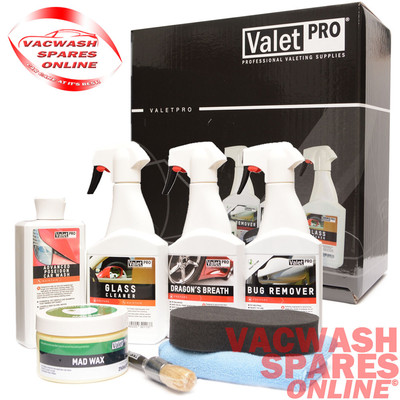 VALETPRO DRAGONS BREATH / MAD WAX / AUTOWÄSCHE / KÄFER / GLAS / BÜRSTE AUTOPFLEGESET 