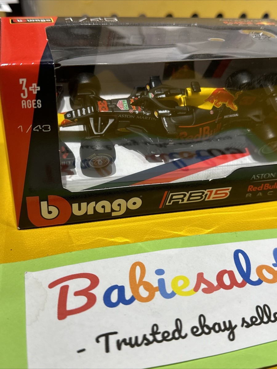 Aston Martin F1 Red Bull Racing Verstappen #33 Rb15 Bburago
