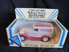 Vintage ERTL Collector's Bank 1932 Ford Panel Delivery Truck Die Cast-New In Box