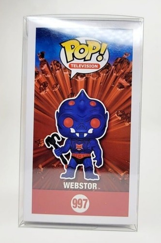 Funko Pop! Masters of the Universe Webstor 997 Motu With Soft Protector - Picture 3 of 5