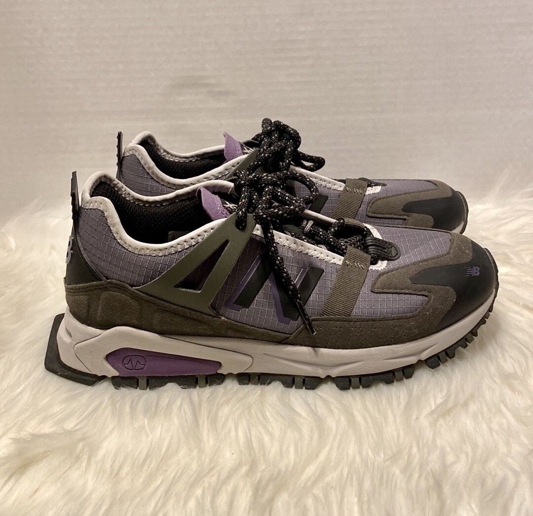 New Balance XRCT Grey with Purple Sneaker Size 9.5 Mens s-l400.jpg main image 2