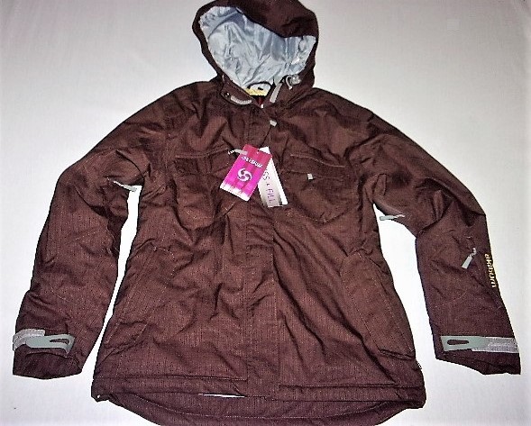 Veste freeride de ski marron Proline SkiBum pour la poudreuse