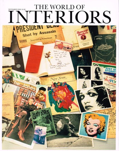 THE WORLD OF INTERIORS 12/2008 ANDY WARHOL Steven Gambrel MARCEL BREUER @Exclt@ - 第 1/2 張圖片