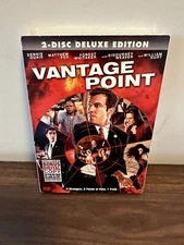 Vantage Point 2-Disc Deluxe Edition DVD NEW Sealed Double Case Dennis Quaid
