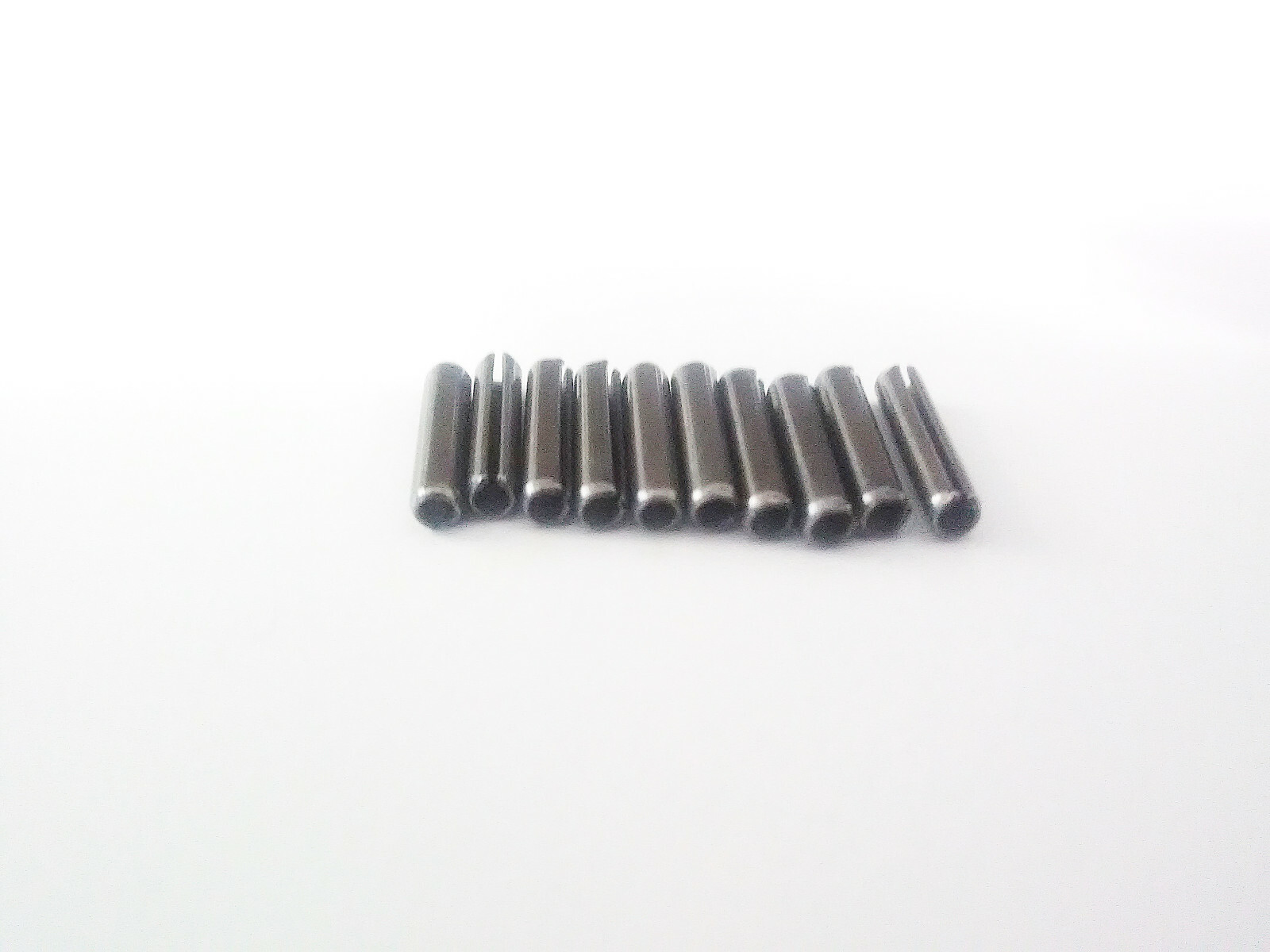 10X Zinc Coated Slotted Spring Roll Pin 5/64 x 3/8 High Carbon Steel