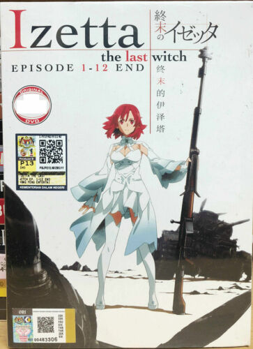 DVD ANIME IZETTA THE LAST WITCH VOL.1-12 END ENGLISH SUBS REGION ALL + FREE DVD - Photo 1/2