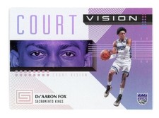 2018-19 Panini Status Court Vision De'Aaron Fox #4