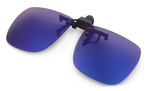 Gafas de sol con clip lentes polarizadas que bloquean el deslumbramiento gafas abatibles protección UV - Imagen 7 de 28