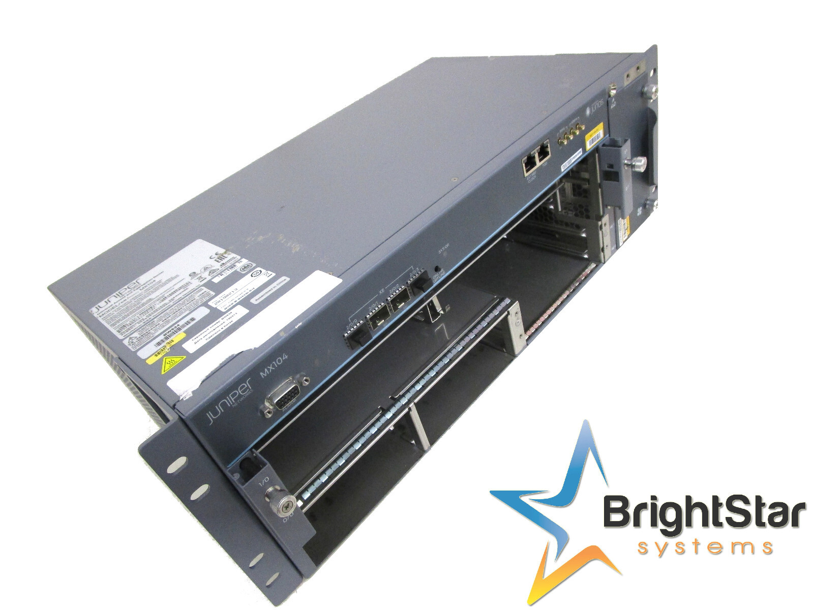 Juniper MX104 Empty MX104 Chassis with Fantray eBay