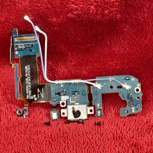 OEM Samsung Galaxy S8+ Charge Port Dock Mic Screws Flex Cable Part Replacement - Afbeelding 1 van 2