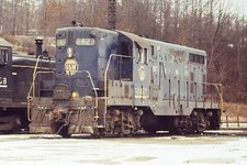 Duplicate Train Slide Norfolk Western #2427 Akron Ohio #1