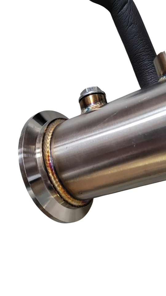 DOWNPIPE FAP DPF INOX BMW E90 E91 E92 E60 E61 X5 E70 X6 E71 M57N2 - Immagine 3 di 4