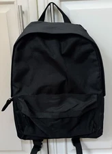 Amazon Basics Lightweight Classic School Backpack, Black ‎12.2 x 6 x 15.8 inches