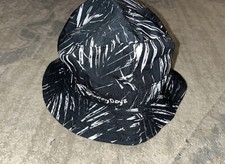 New SunnyDayz Cotton Boys Reversible Sun Hat 3-5 Yrs Old Black White UPF