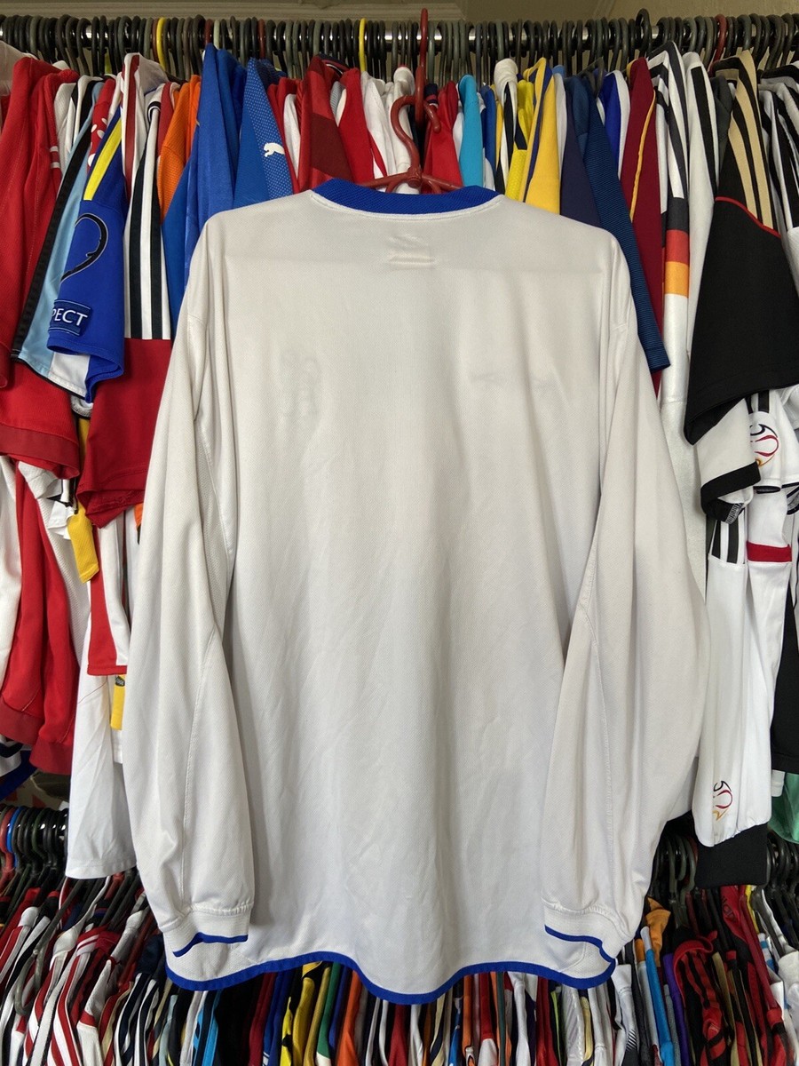 CHELSEA 2003 2004 2005 AWAY SHIRT JERSEY LONG SLEEVE UMBRO sz 2XL