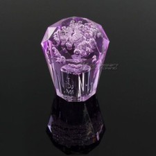 Jdm Universal Vip Diamond Crystal Manual Mt Bubble Drift Shift Knob 60mm Purple Jdm Universal Vip Diamond Crystal Manual Mt Bubble Drift Shift Knob 60mm Purple