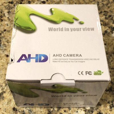 AHD CAMERA- LONG DISTANCE TRANSMISSION VIDEO NO DELAY. NEW!