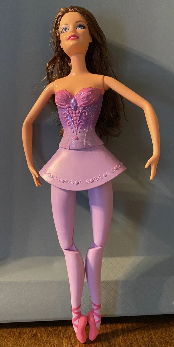 Barbie Fairytale Ballerina Doll Purple