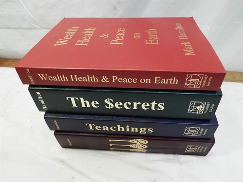 4 Neothink Society Books Teachings Secrets Wealth & Peace Mark Hamilton
