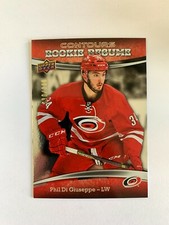 2015-16 Upper Deck Contours Rookie Resume #RR11 Phil Di Giuseppe 080/399