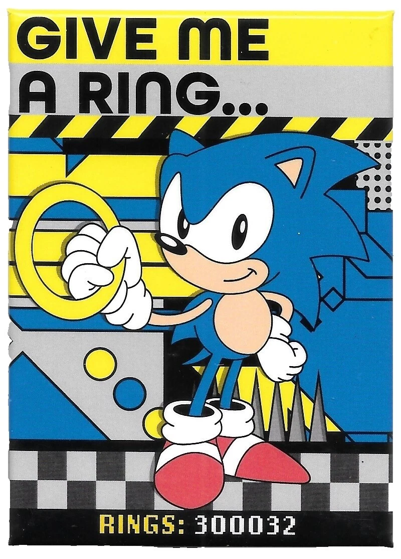 Sonic the Hedgehog Ring Video Game Merchandise