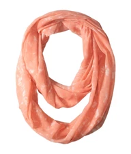 Calvin Klein Women's Chevron Tie Dye Chiffon Infinity Scarf, Retail $38.00