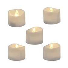 Homemory Flameless Tea Lights Candles, Last 5days Longer Battery Operated LED...